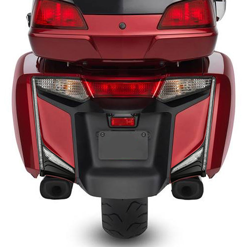 TCMT LED Run Brake Rear Light Vertical Strips Fit For Honda Goldwing 1800 '12-'17