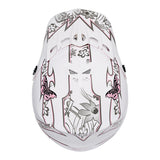 TCMT Pink Butterfly Youth Kids DOT Motocross Off-Road Helmet