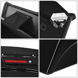 TCMT Vivid Black Hard Saddlebags Fit For Harley Touring '93-'13