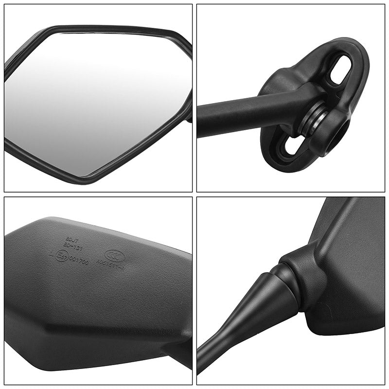 TCMT Rear View Side Mirrors Fit For KAWASAKI NINJA 650R ER6F ER-6F '09
