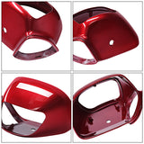 TCMT Red Rear View Mirrors Cover Fit For Honda Goldwing 1800 '01-'17