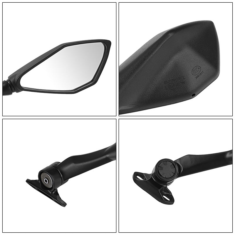 TCMT Rear View Side Mirrors Fit For Kawasaki Ninja ZX6R '13-'25