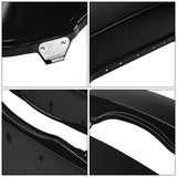 TCMT Vivid Black Saddlebag Lids Fit For Harley Touring '93-'13