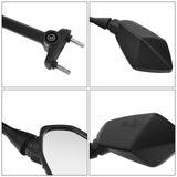 TCMT Rear View Side Mirrors Fit For KAWASAKI NINJA 650R ER6F ER-6F '09-'16 NINJA 400R '10-'14