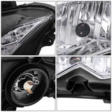 TCMT Front Headlight Headlamp Assembly Kit Fit For Kawasaki Z1000 '10-'13