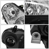 TCMT Front Headlight Light Assembly Fit For Honda Goldwing GL1800 '01-'17