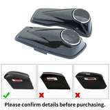 TCMT 6.5" Speaker Saddlebag Lids Fit For Harley Touring '14-'24