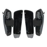 TCMT 4" Stretched Hard Saddlebags 5"x7" CVO Speaker Lids Fit For Harley Touring '14-'24