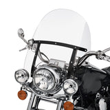 TCMT Front Clear Windscreen Windshield Fit For Harley Softail Slim Fat Boy '12-'17