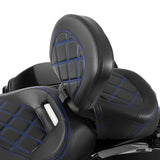 TCMT Front Driver Backrest Pad Fit For Harley Touring '09-'23.5