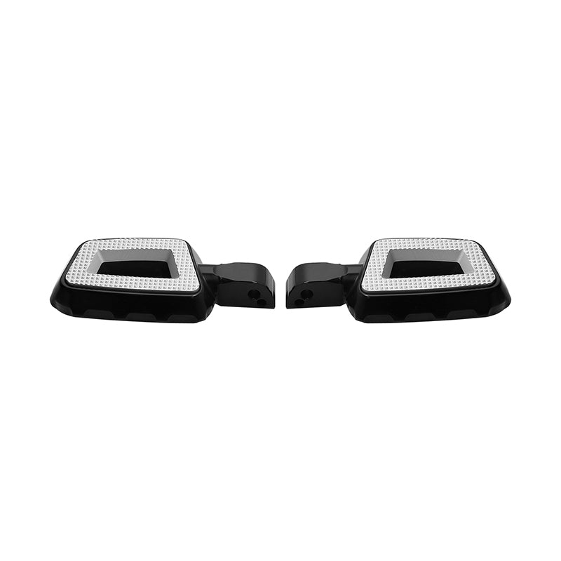 TCMT Passenger Rear Footpegs Pedal Pads Fit For Harley Softail '18-'23