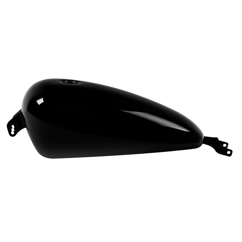 TCMT Painted Black 2.6 Gallon Gas Fuel Tank Fit For Harley Sportster 883 1200 '07-'23