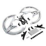 TCMT Brake Rotor Covers LED Light Fit For Honda Goldwing GL1800 '18-'25 - TCMT
