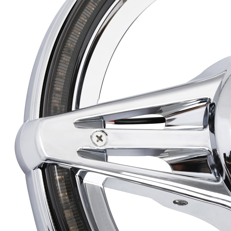 TCMT Brake Rotor Covers LED Light Fit For Honda Goldwing GL1800 '18-'23