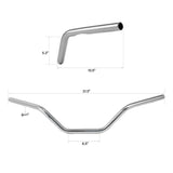 TCMT 5'' Rise 1" Ape Handlebar Hanger Bar Fit For Harley Softail Sportster