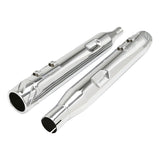 TCMT 4" Slip On Straight Mufflers Exhaust Pipe Fit For Harley Touring '17-'24