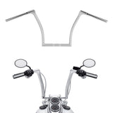 TCMT Chrome 13" 15" 17" Ape Hanger Handlebar Fit For Harley Road Glide '15-'23