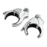 TCMT 49mm Detachable Windshield Clamps Fit For Harley Fat Street Bob '18-'24 - TCMT