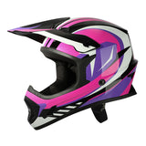 TCMT Lavender Knight DOT Youth Full Face Helmet