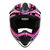 TCMT Lavender Knight DOT Youth Full Face Helmet