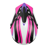 TCMT Lavender Knight DOT Youth Full Face Helmet