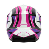 TCMT Lavender Knight DOT Youth Full Face Helmet