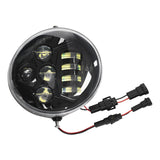 TCMT LED Headlight Hi/Lo Lamp Fit For Harley VROD V-Rod VRSC VRSCA VRSCB VRSCR VRSCF