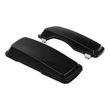 TCMT Vivid Black Saddlebag Lids Fit For Harley Touring '93-'13