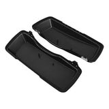 TCMT Vivid Black Saddlebag Lids Fit For Harley Touring '93-'13