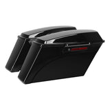 TCMT Vivid Black Hard Saddlebags Fit For Harley Touring '93-'13