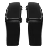 TCMT Vivid Black Hard Saddlebags Fit For Harley Touring '93-'13
