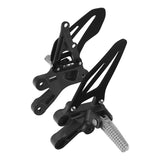 TCMT Front Footpegs Footrest Pedals Bracket Set Fit For Yamaha YZF R7 '22-'25