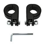 TCMT 1.25" 1-1/4" Foot Pegs Mounting Kit For Harley Highway Engine Guard Bars