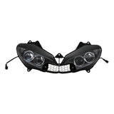 TCMT Front Headlight Headlamp Assembly Kit Fit For Yamaha YZF R6 '03-'05 YZF R6S '06-'09 - TCMT