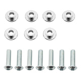 TCMT Chrome Front Disk Brake Rotor Bolts Fit For Harley Touring '09-'23