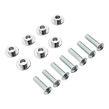 TCMT Chrome Front Disk Brake Rotor Bolts Fit For Harley Touring '09-'23