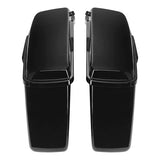 TCMT Vivid Black Hard Saddlebags Fit For Harley Touring '14-'23.5