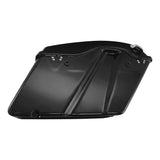TCMT Vivid Black Hard Saddlebags 6"x9" Speaker Lids Fit For Harley Touring '14-'23.5