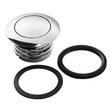 TCMT Flush Pop Up Oil Cap Vented Fuel Tank Fit For Harley '82-'23