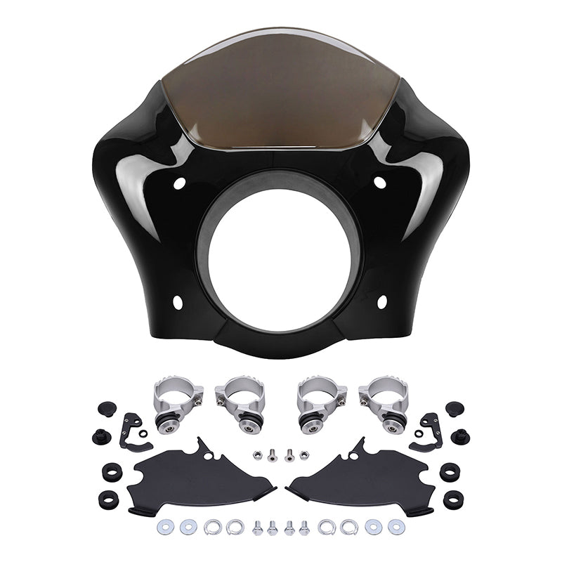 TCMT Gauntlet Headlight Fairing Windscreen Fit For Harley Sportster XL
