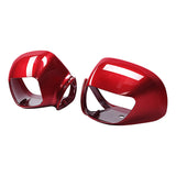TCMT Red Rear View Mirrors Cover Fit For Honda Goldwing 1800 '01-'17