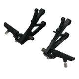 TCMT Front Foot Pegs Footrest Mount Bracket Fit For Honda CBR600F4 '99-'00 CBR600F4i '01-'06