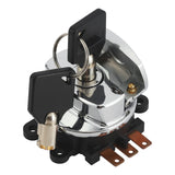 TCMT Ignition Switch Keys Fit For Harley Road King Softail Dyna Replace For 71313-96A