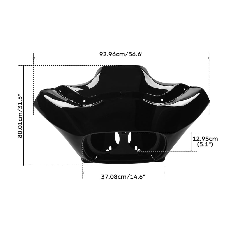 TCMT Front Inner Outer Fairing Fit For Harley Road Glide '98-'13