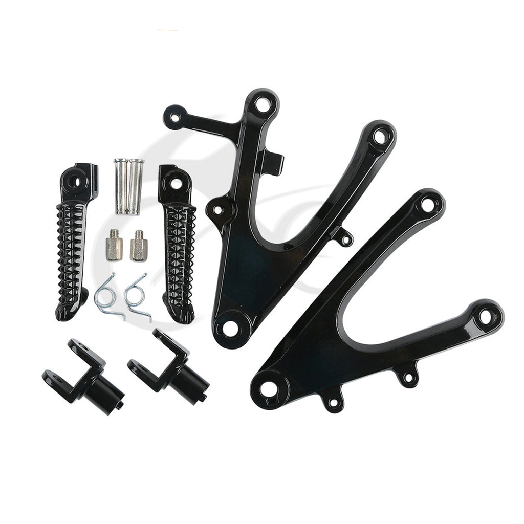 TCMT Front Rider Footrests Bracket Footpegs Fit For YAMAHA YZF R1 '04-'06