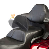 TCMT Adjustable Front Driver Rider Backrest Fit For Honda Goldwing GL1800 '18-'23