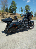 TCMT 5.5" Razor Trunk with Backrest Pad Fit For Harley Touring '14-'25