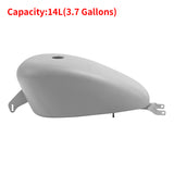 TCMT Unpainted 3.7 Gal. Gas Fuel Tank For Harley Sportster XL Models '07-'22