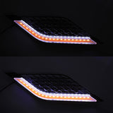 TCMT LED Radiator Grill Panels Light Fit For Honda Goldwing GL1800 Tour '18-'23