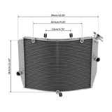 TCMT Radiator Engine Cooler Cooling Fit For Kawasaki Ninja ZX6R '13-'23